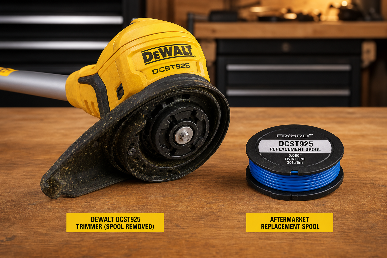 DeWalt DCST925 Spool Replacement — OEM vs Aftermarket, What Reddit Actually Recommends