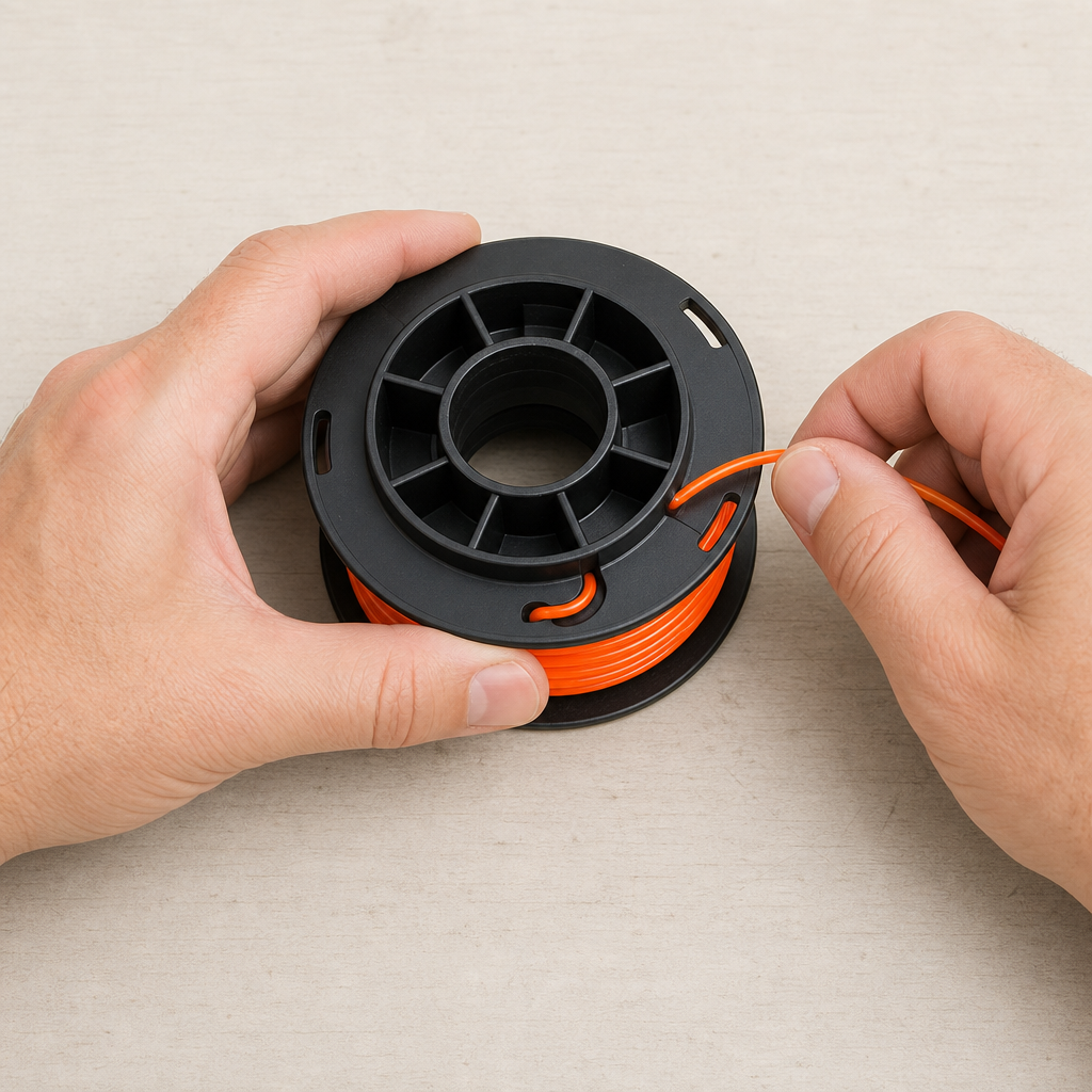 How to Wind a Trimmer Spool (Single & Dual Line)
