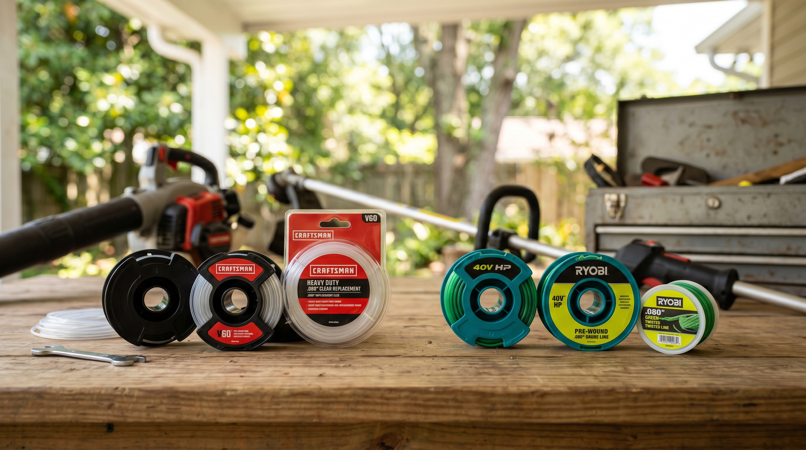 Craftsman V60 vs Ryobi 40V HP — Replacement Spool Comparison for 2026