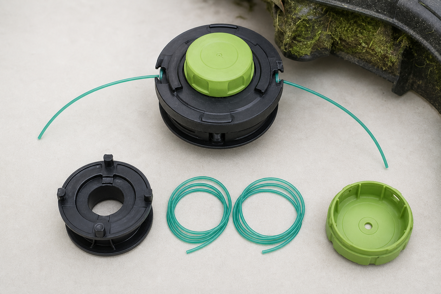 Greenworks 60V/80V Trimmer Spool — Dual Line Replacement That Actually Feeds