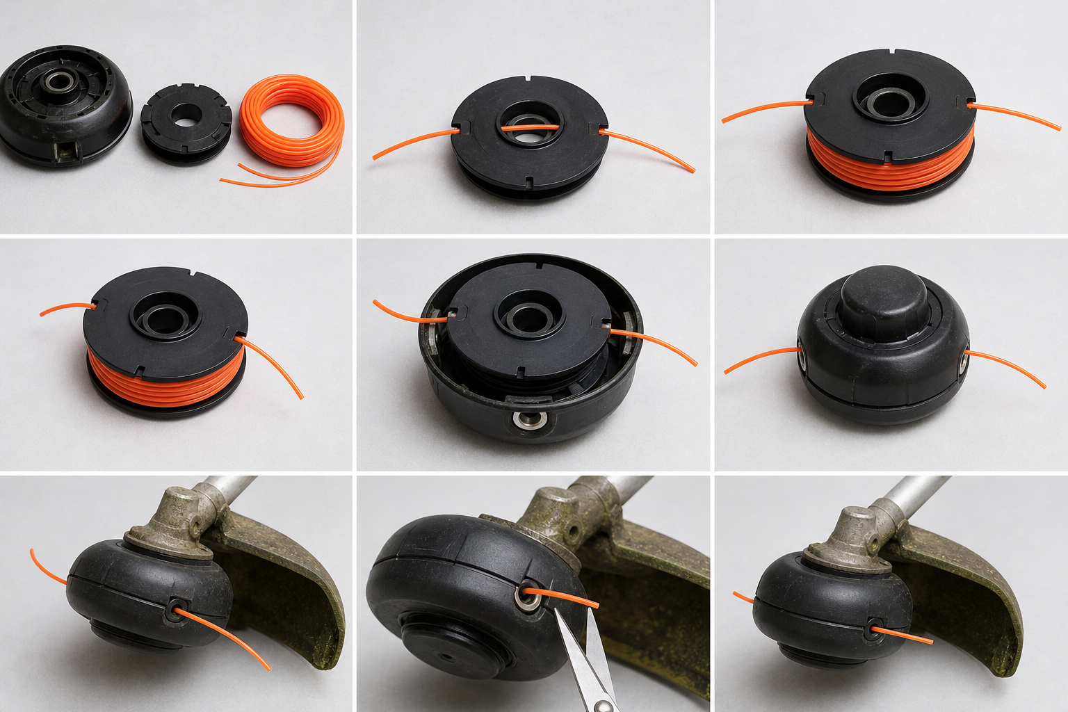 How to Wind a Trimmer Spool Without Tangling