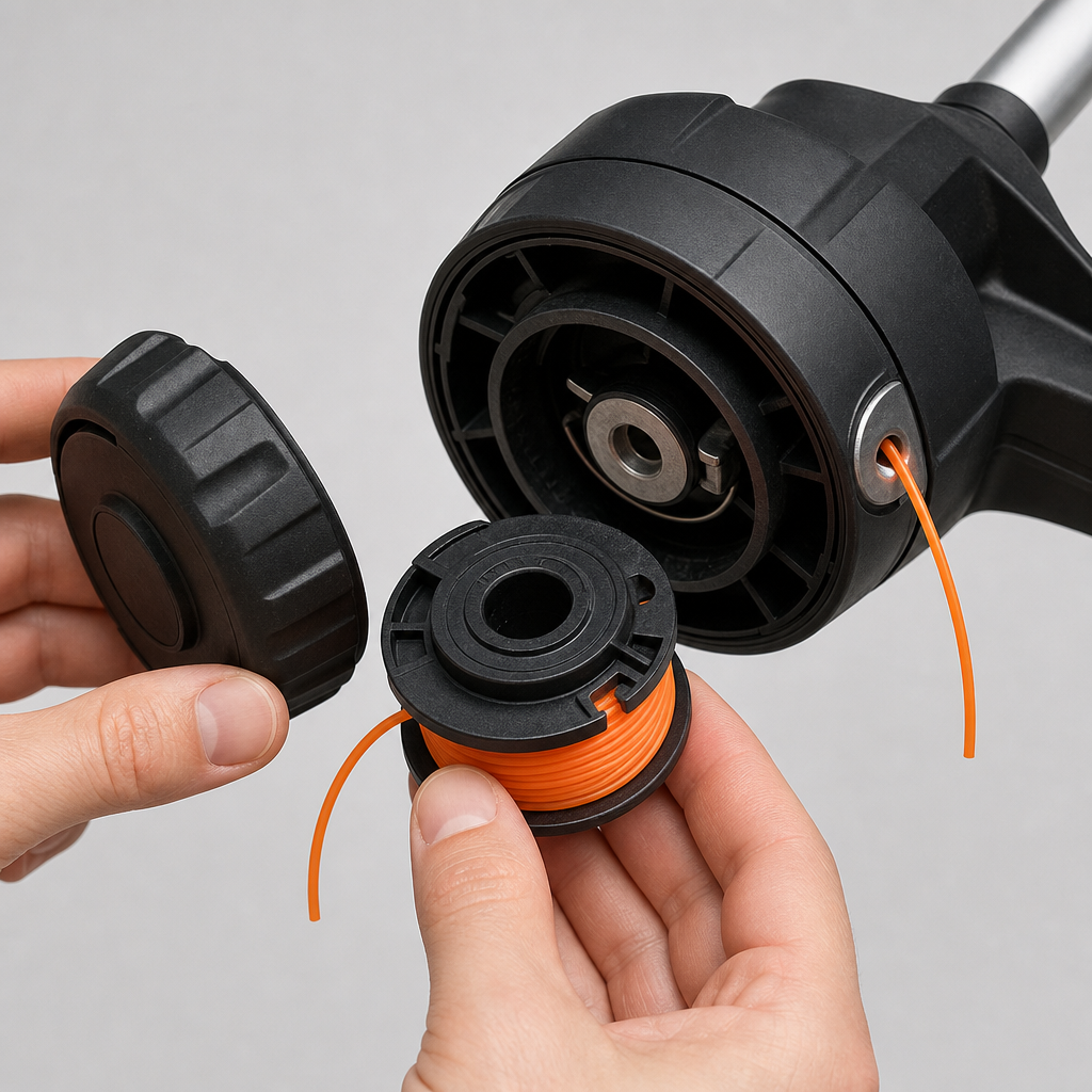 Replace an Auto-Feed Spool (AF-100, Ryobi, Greenworks)