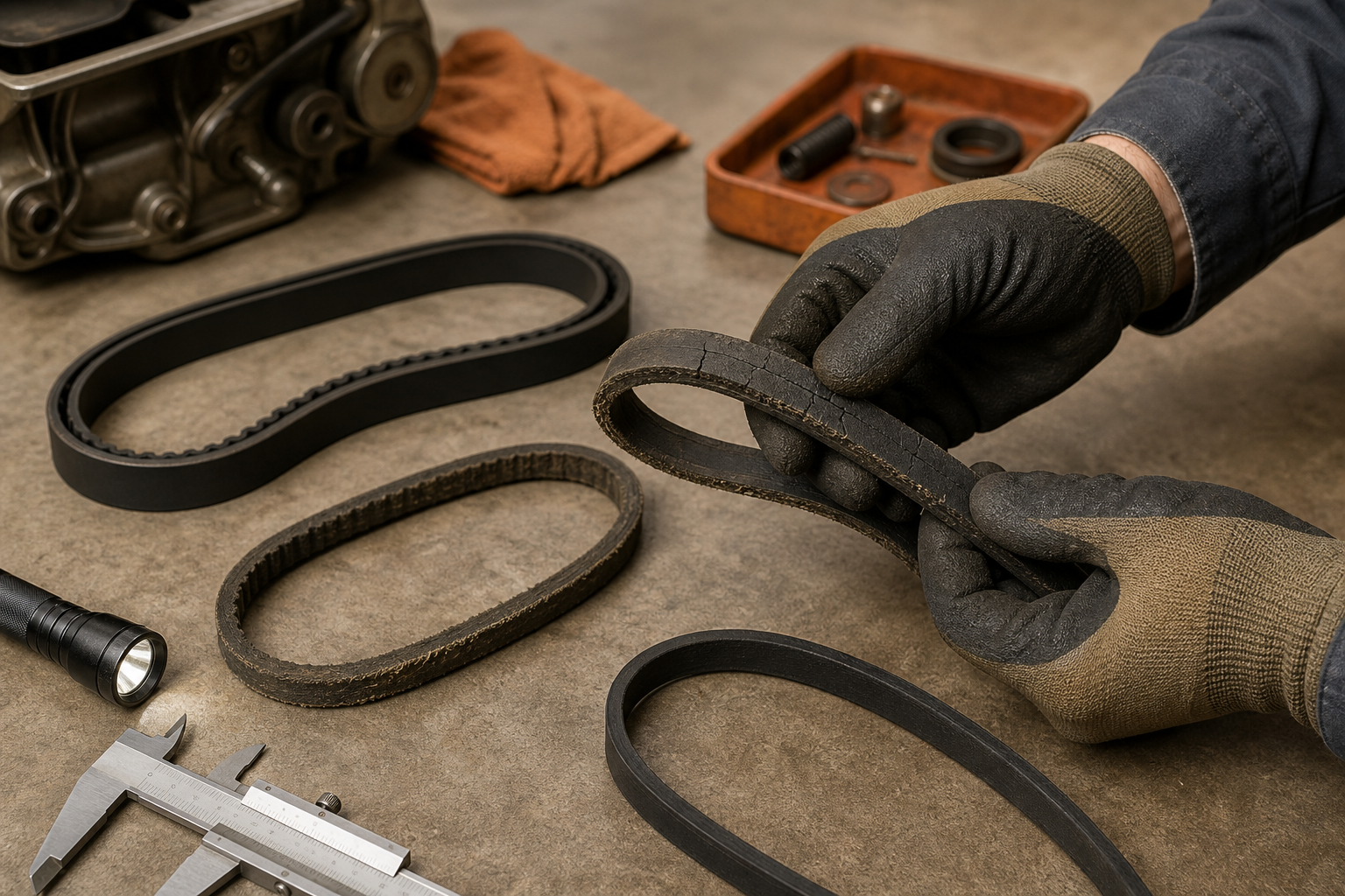 How to Diagnose Belt Wear on Tillers and Mowers