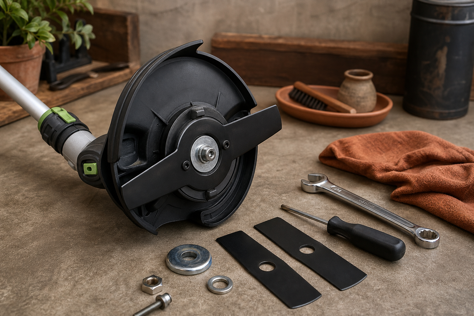 EGO: How to Change EGO Edger Powerhead Blades AEB0800