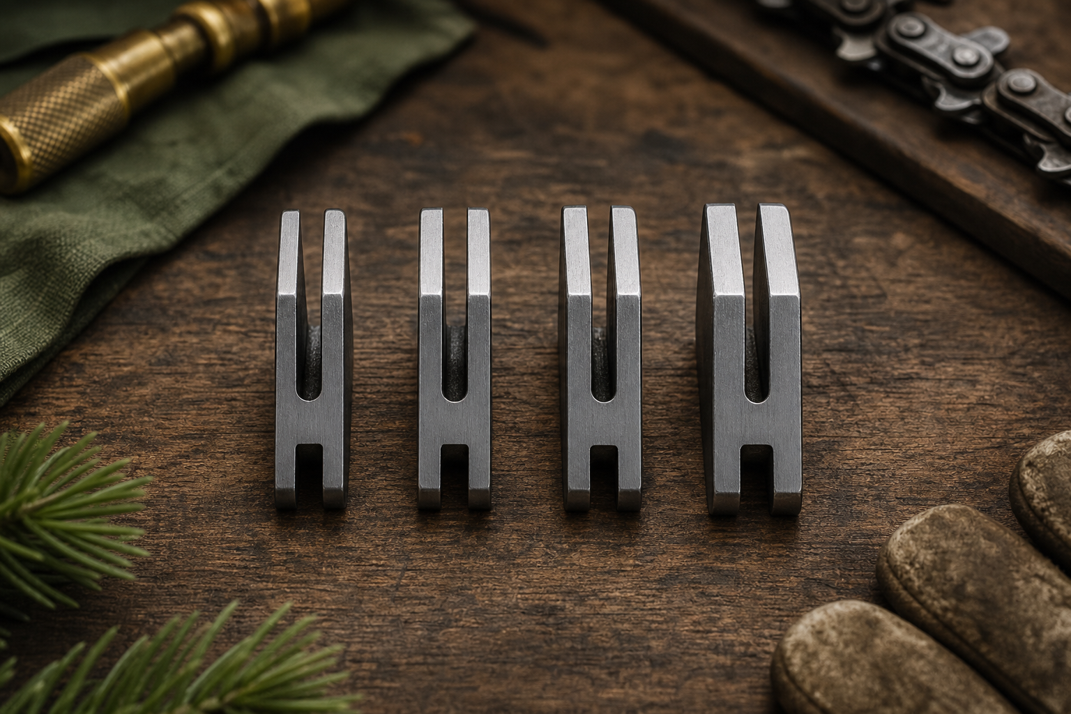 Calibres de barra guía: .043 vs .050 vs .058 vs .063