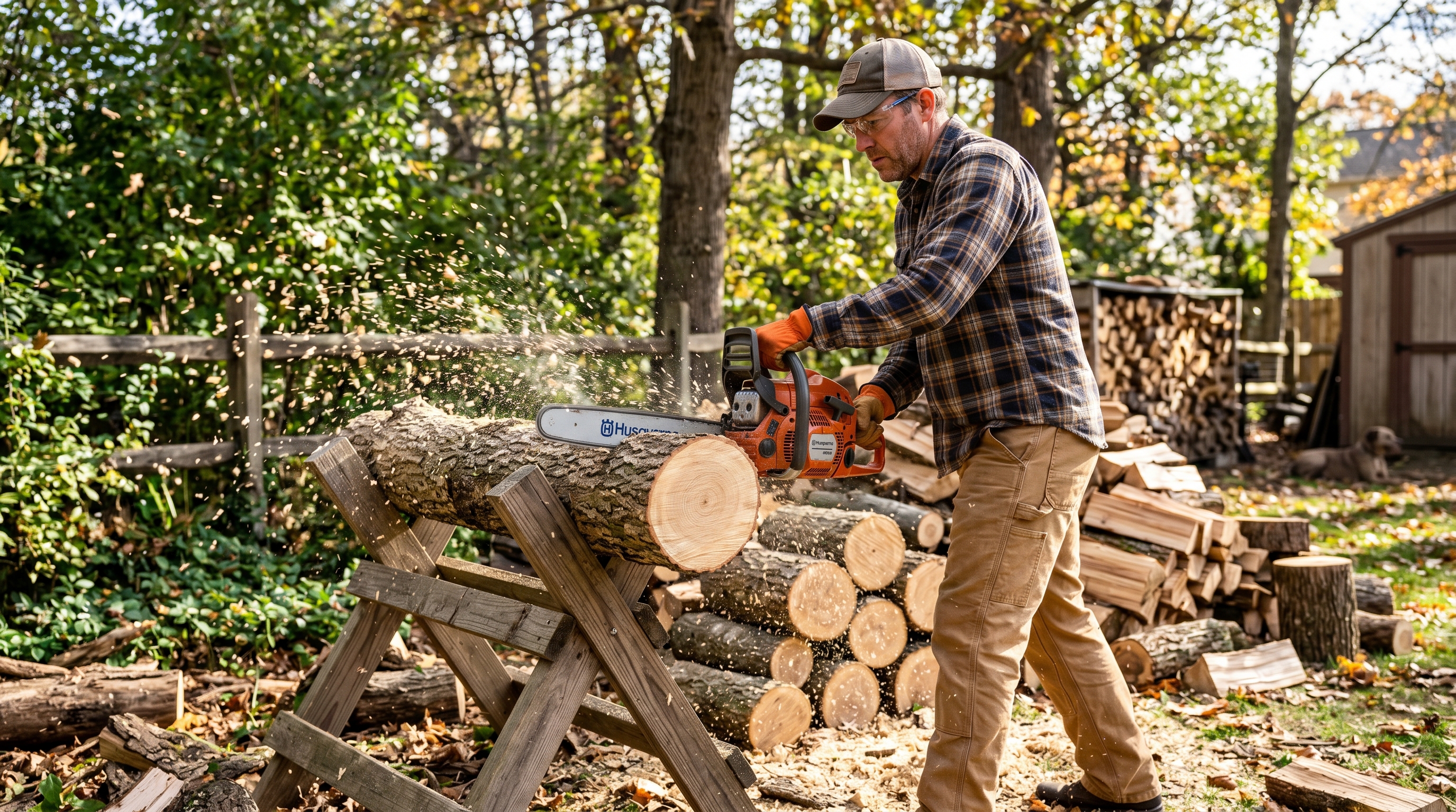 Weekend Firewood Project — Pick the Right Chain for a Day of Bucking