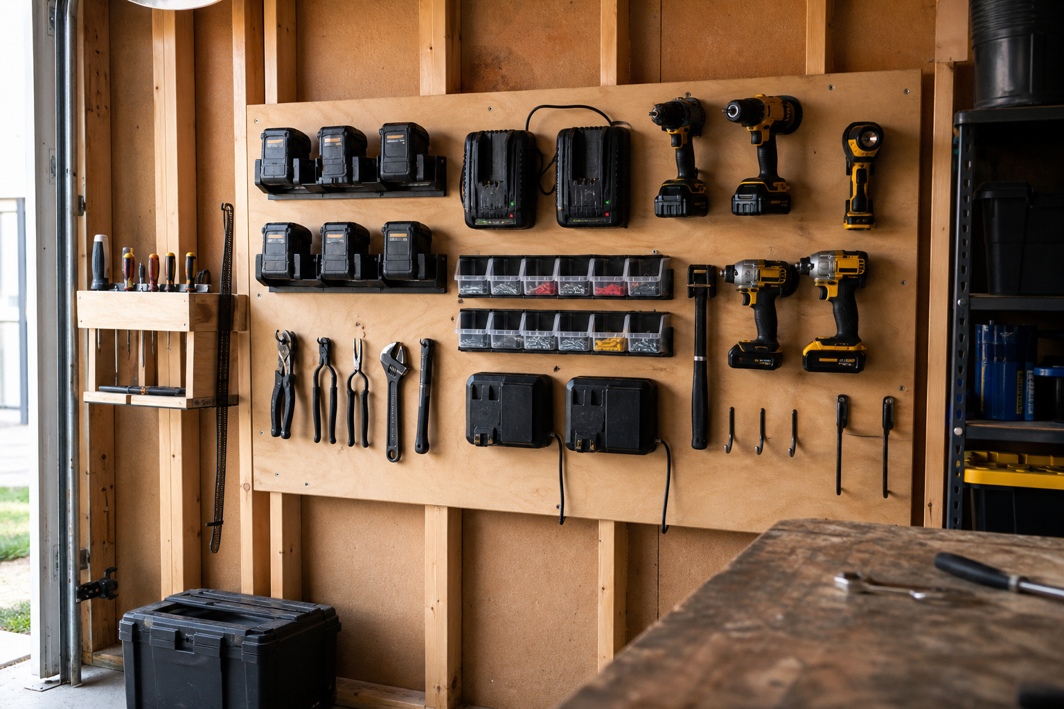 DeWalt 20V and 60V Battery Holder Wall Mount Guide