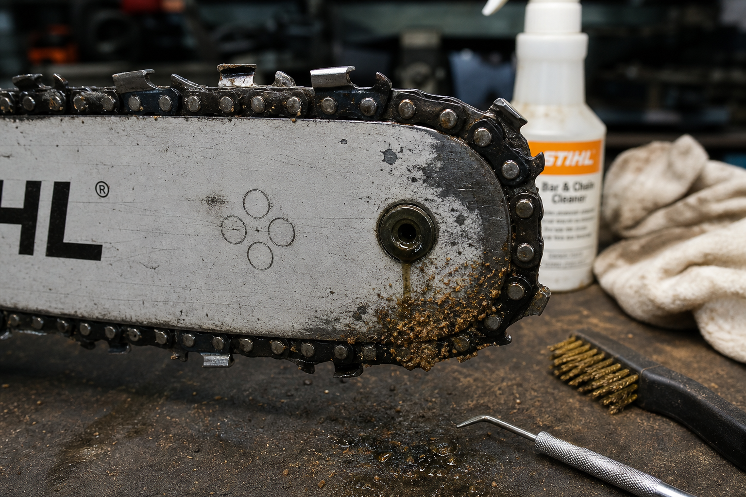 Chainsaw Bar Oil Not Flowing? Causes and Fixes
