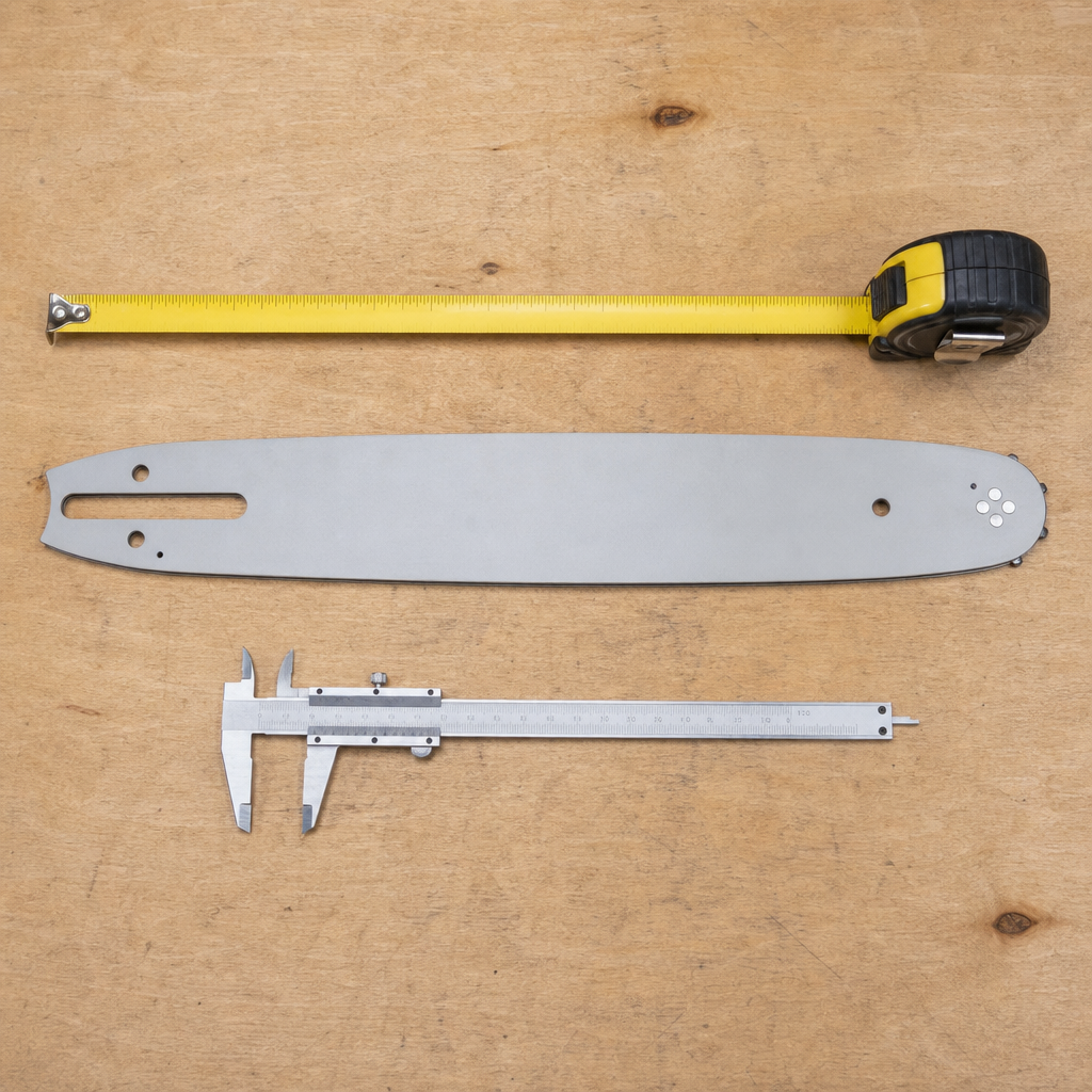 How to Measure a Chainsaw Guide Bar