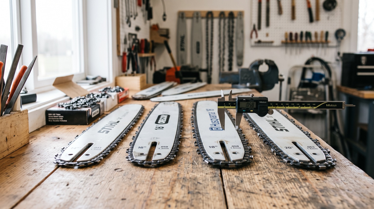 Guide Bar Gauges: .043 vs .050 vs .058 vs .063
