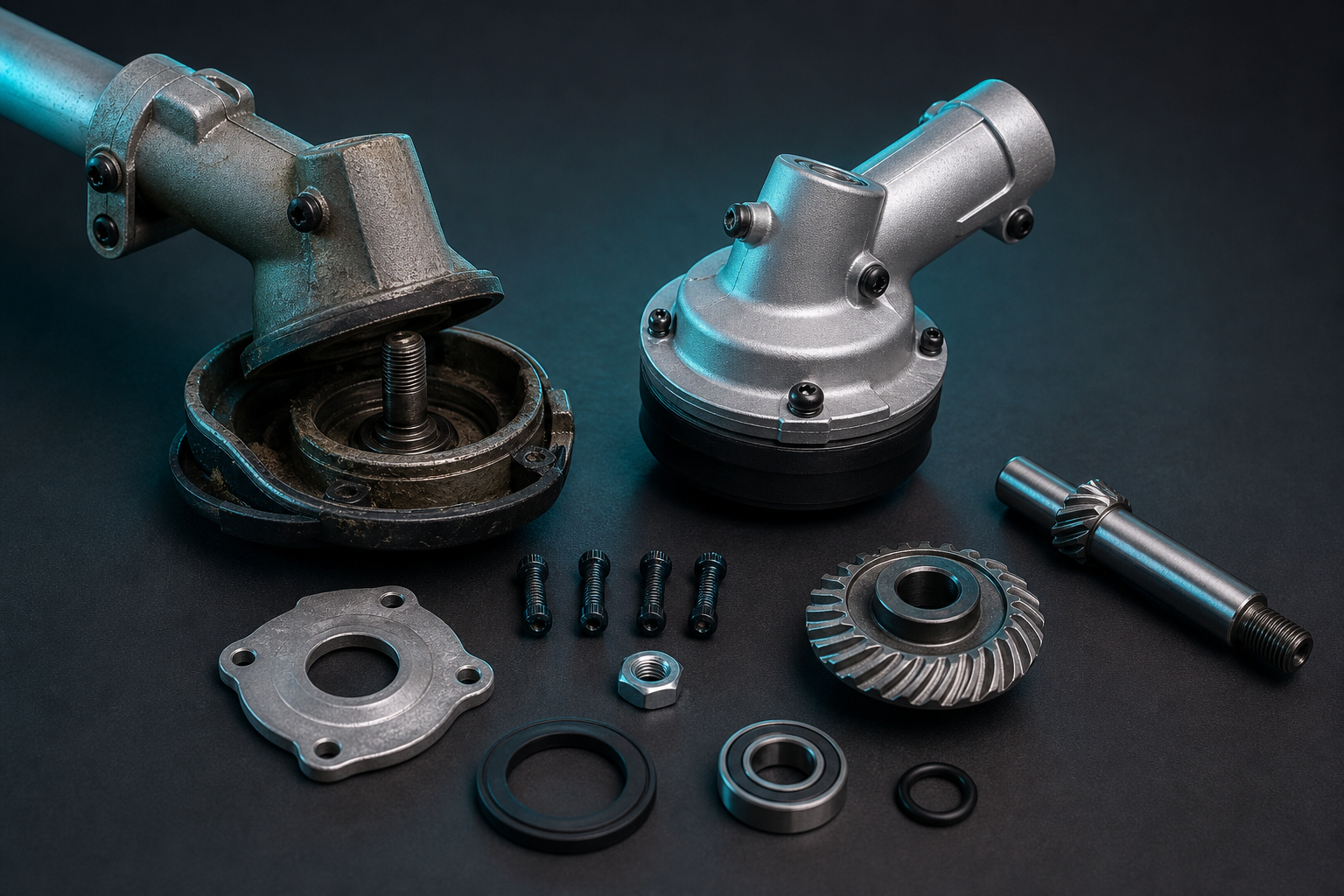 Husqvarna 525 Trimmer Gear Head Replacement — Gearbox Failure Fix