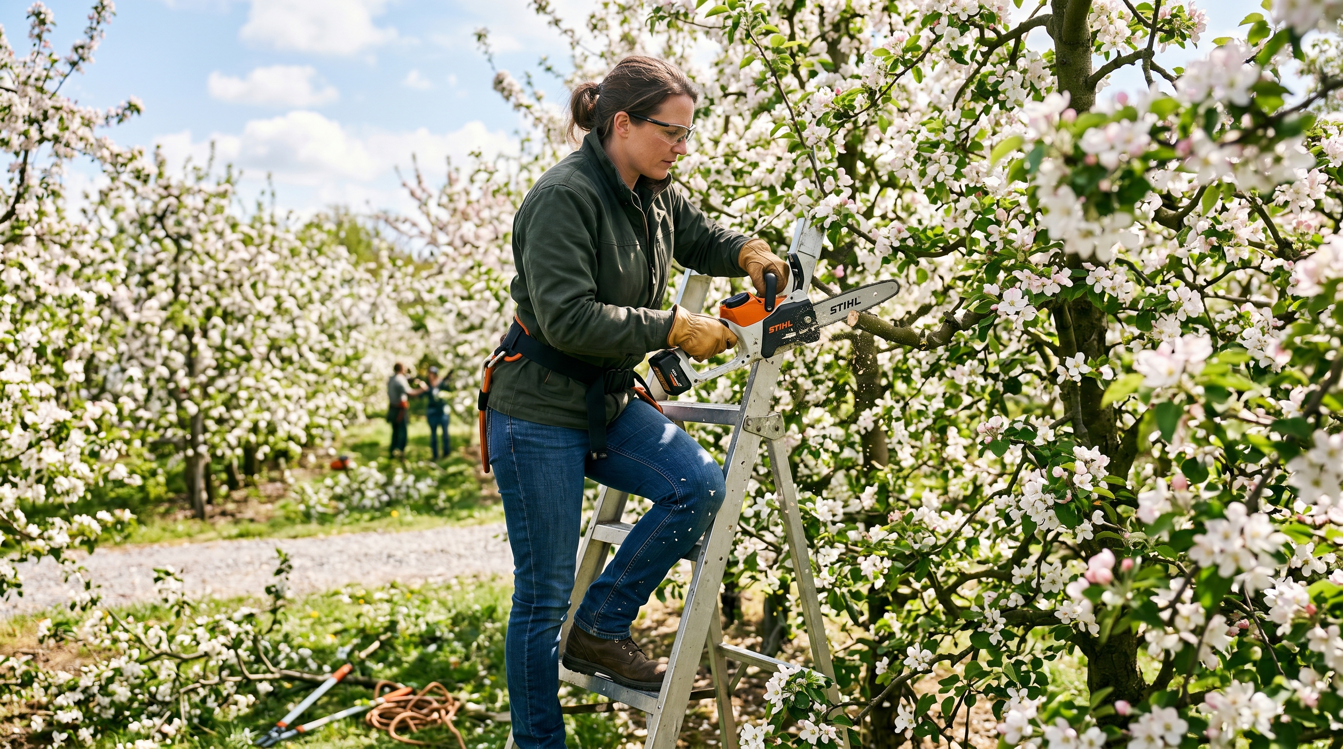 Spring Tree Pruning — Choosing the Right Bar Length and Chain for the Job